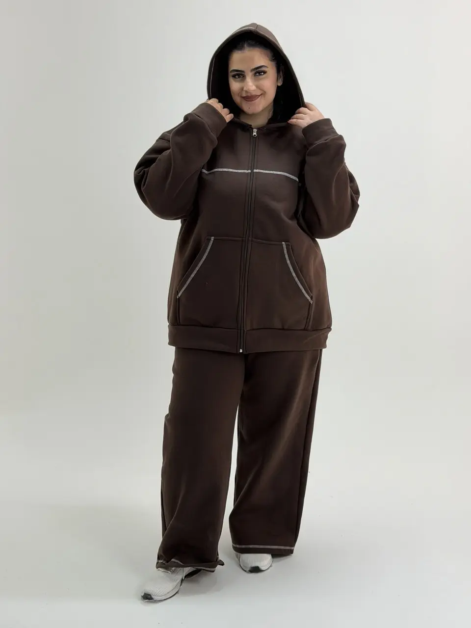 ست سویشرت شلوار سایزبزرگ اروس